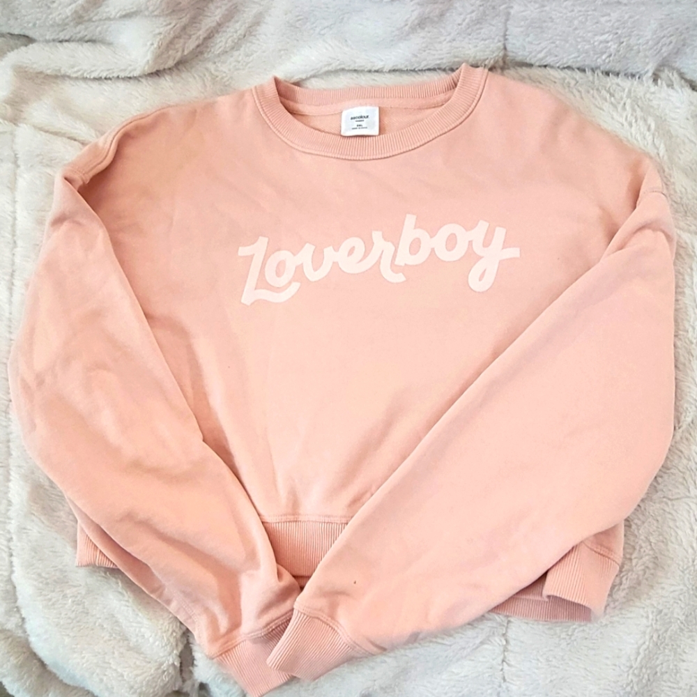 LOVERBOY pink sweater